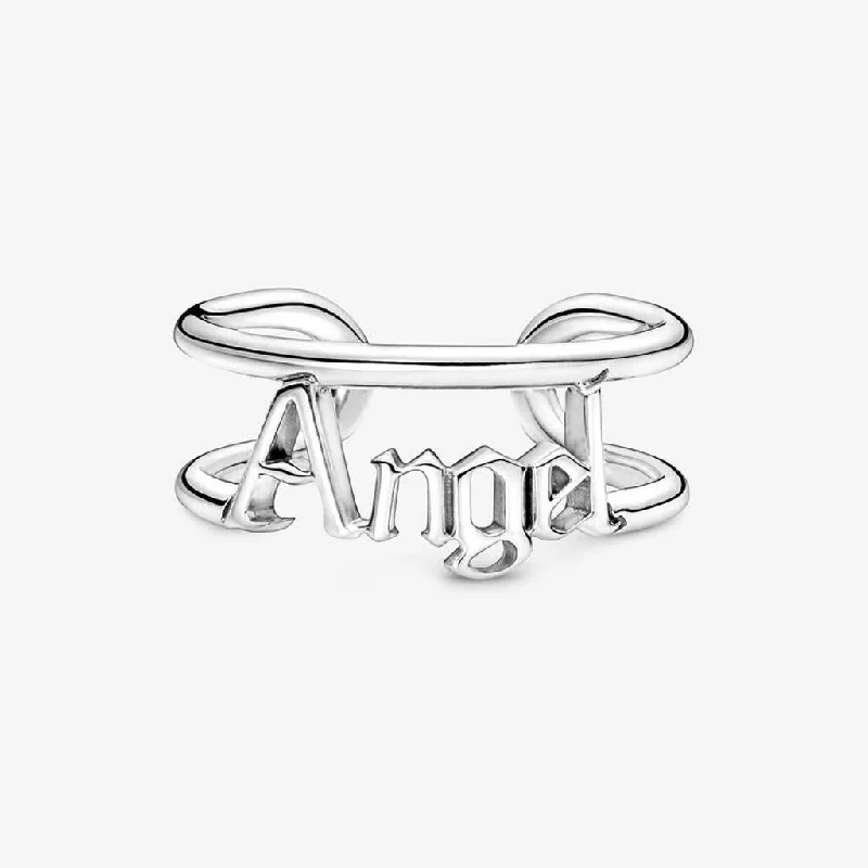 Midi Band Rings -PANDORA : Pandora ME Angel Open Ring