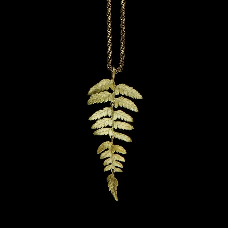 Ladies Necklaces with Pure Danburite-Fern Necklace - 30" Long