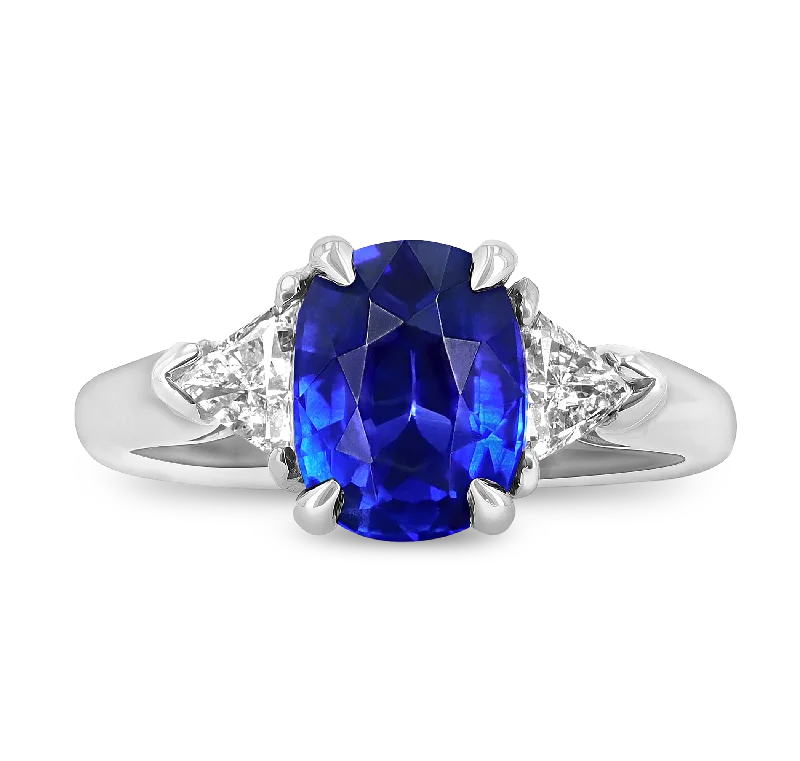 Hope Inspired Rings -Sapphire Ring, 2.21 carats