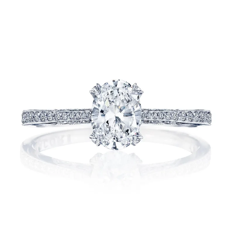 Magical Engagement Rings -Simply TACORI | Oval Solitaire Engagement Ring 2679OV7X5