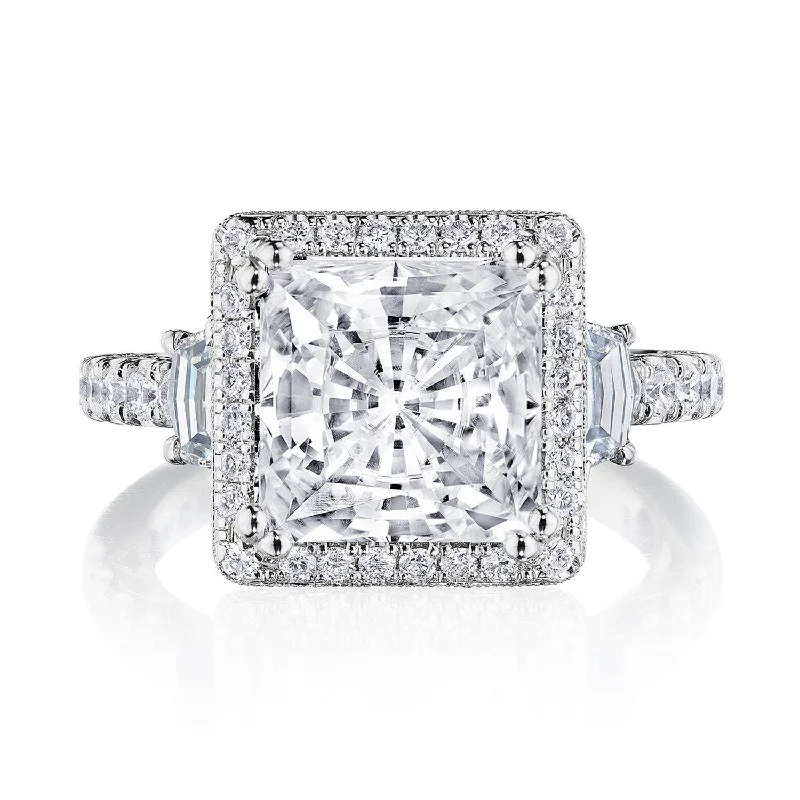 Timeless Engagement Rings -Dantela | Princess 3-Stone Engagement Ring 269322PR9