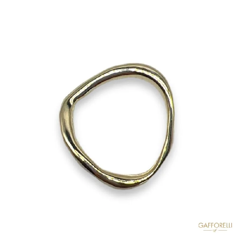 Titanium Minimal Rings -Irregular Ring- Art. E323 - Gafforelli Srl