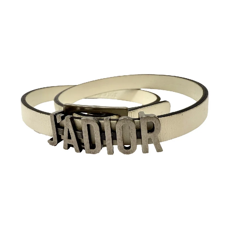 Ladies Engagement Bracelets -Dior J'Adior Leather Wrap Bracelet