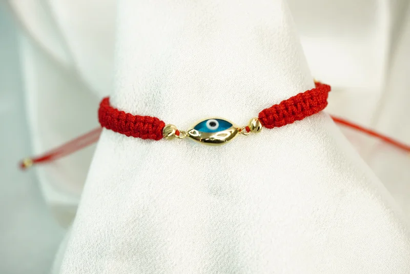 Ladies Unicorn Bracelets -14k Eye Adjustable Bracelet