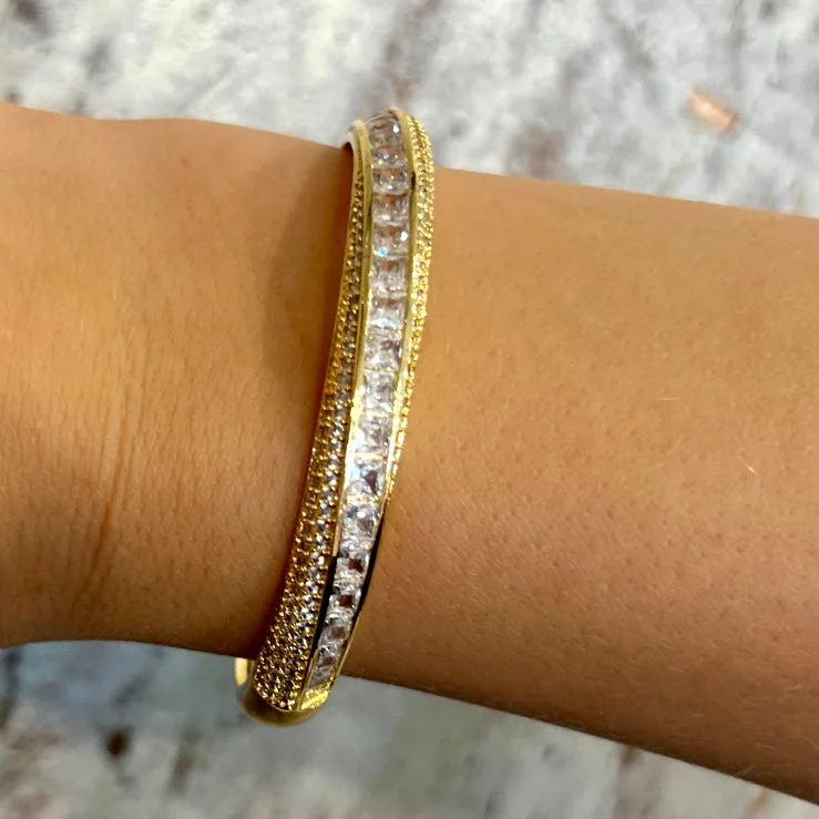 Ladies Serenity Bracelets -Beth Diamond Cuff Bracelet