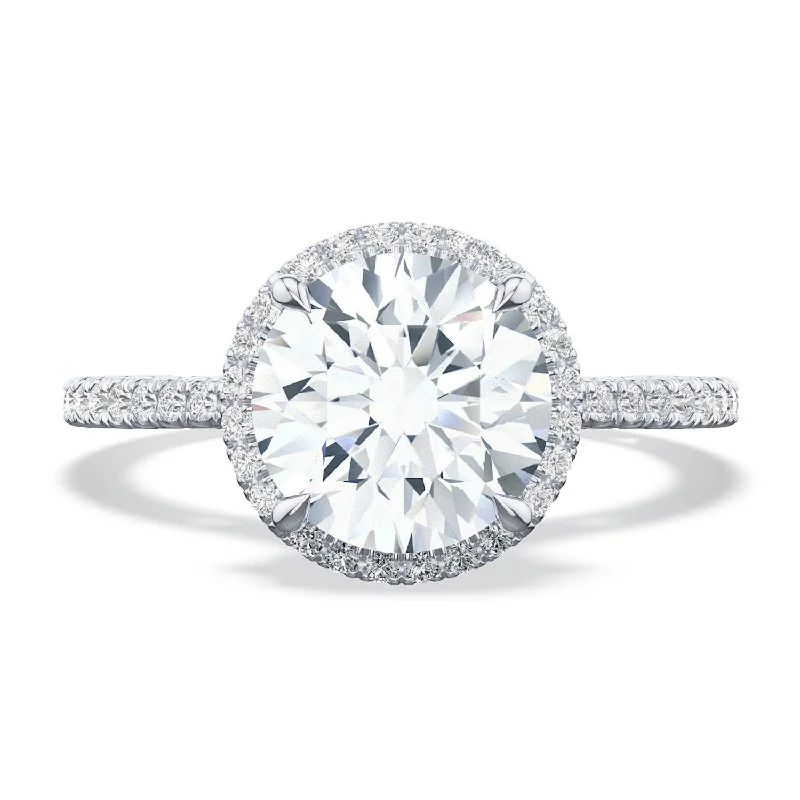 Timeless Engagement Rings -Simply TACORI | Round Bloom Engagement Ring 268415rd75