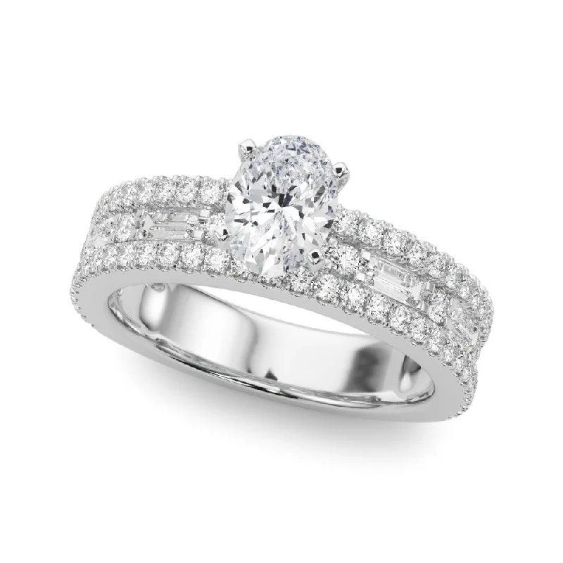 Happiness Engagement Rings -14K Engagement Ring