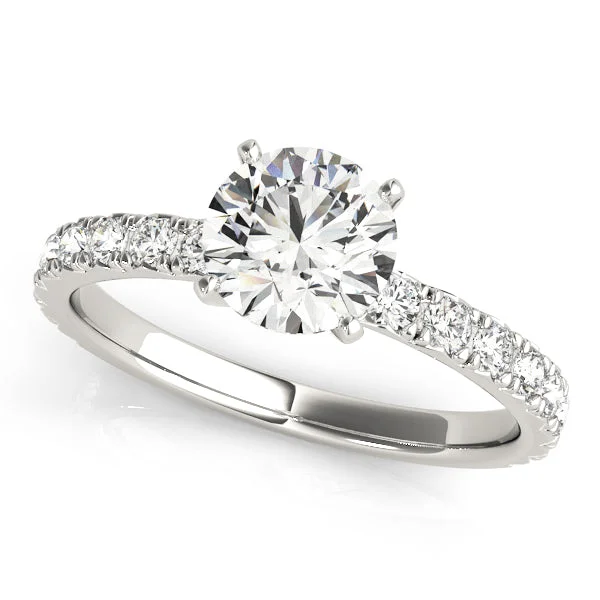 Peace Engagement Rings -14k Engagement Ring