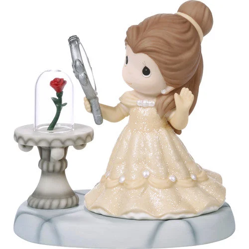 Harmony Stone Rings -Precious Moments Your Beauty Brings The Magic Disney Belle Figurine