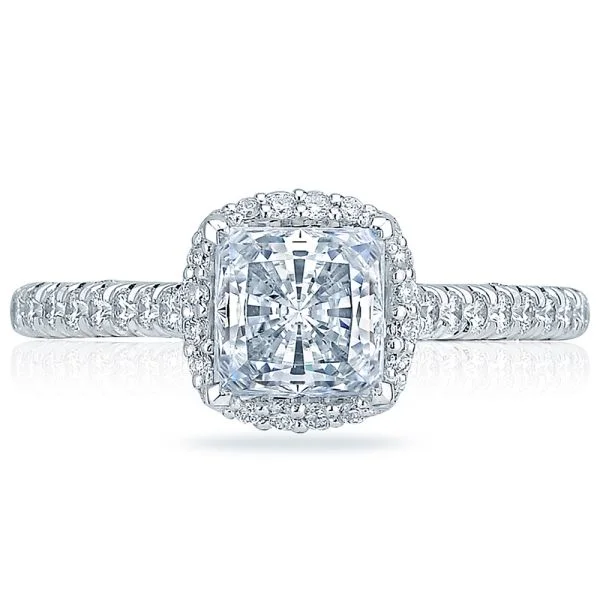 Promise Engagement Rings -HT2547PR6 Platinum Tacori Classic Crescent Engagement Ring