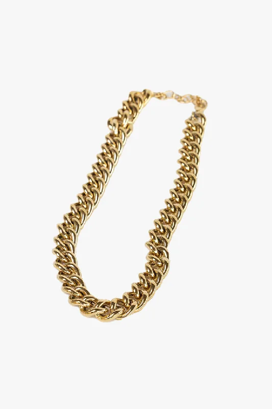 Ladies Necklaces Trendy Vibes-Mahony Necklace Gold