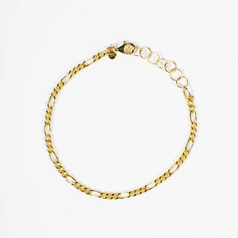 Ladies Winter Bracelets -Gold Vermeil Chain Bracelet