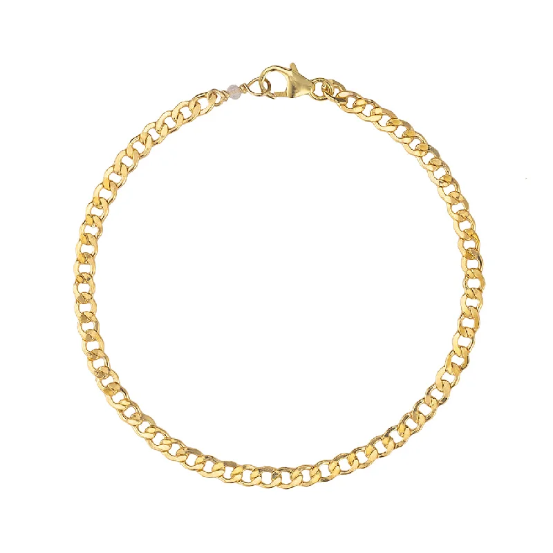 Ladies Elegant Bracelets -Curb Chain Bracelet