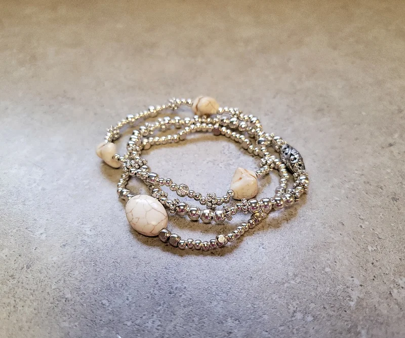 Ladies Stacking Bracelets -Harmony Bracelet Set