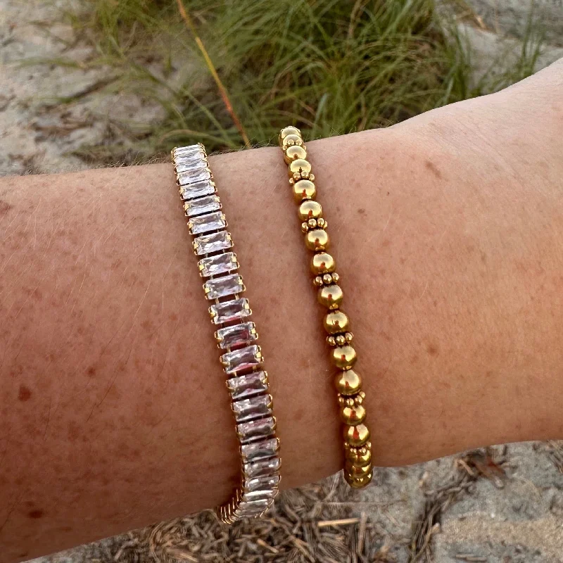 Ladies Cheap Bracelets -Goldie's Beaded Bracelet