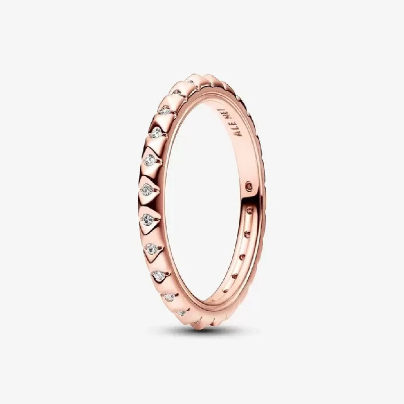 High-End Minimal Rings -PANDORA : Pandora ME Pyramids Ring