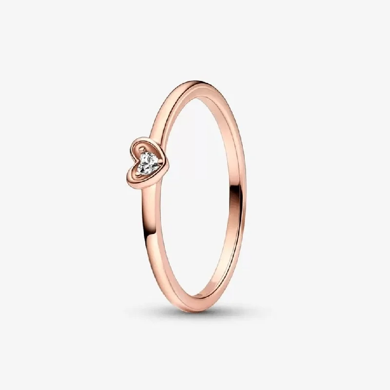 Urban Edge Rings -PANDORA : Radiant Heart Ring