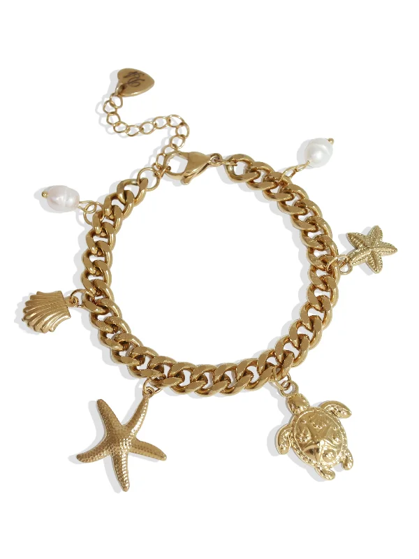 Ladies Edgy Bracelets -Kalia Charm Bracelet