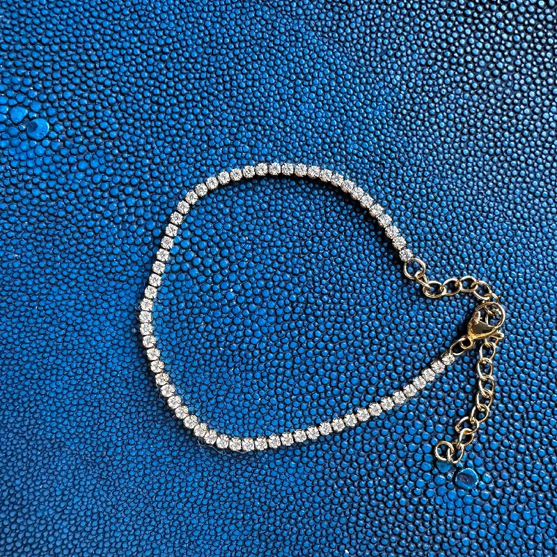 Ladies Modern Bracelets -Dainty Tennis Bracelet