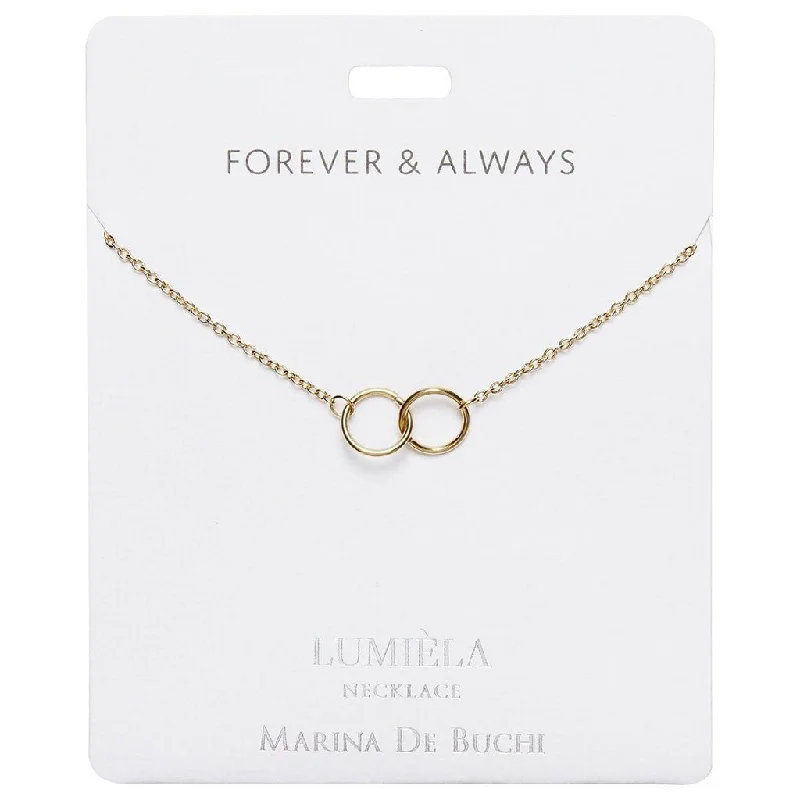 Woodland Theme Rings -Lumiela Necklace: "forever and always " - Linking Rings