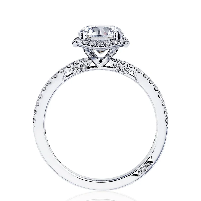 Handmade Engagement Rings -Simply TACORI | Cushion Bloom Engagement Ring 267615CU7