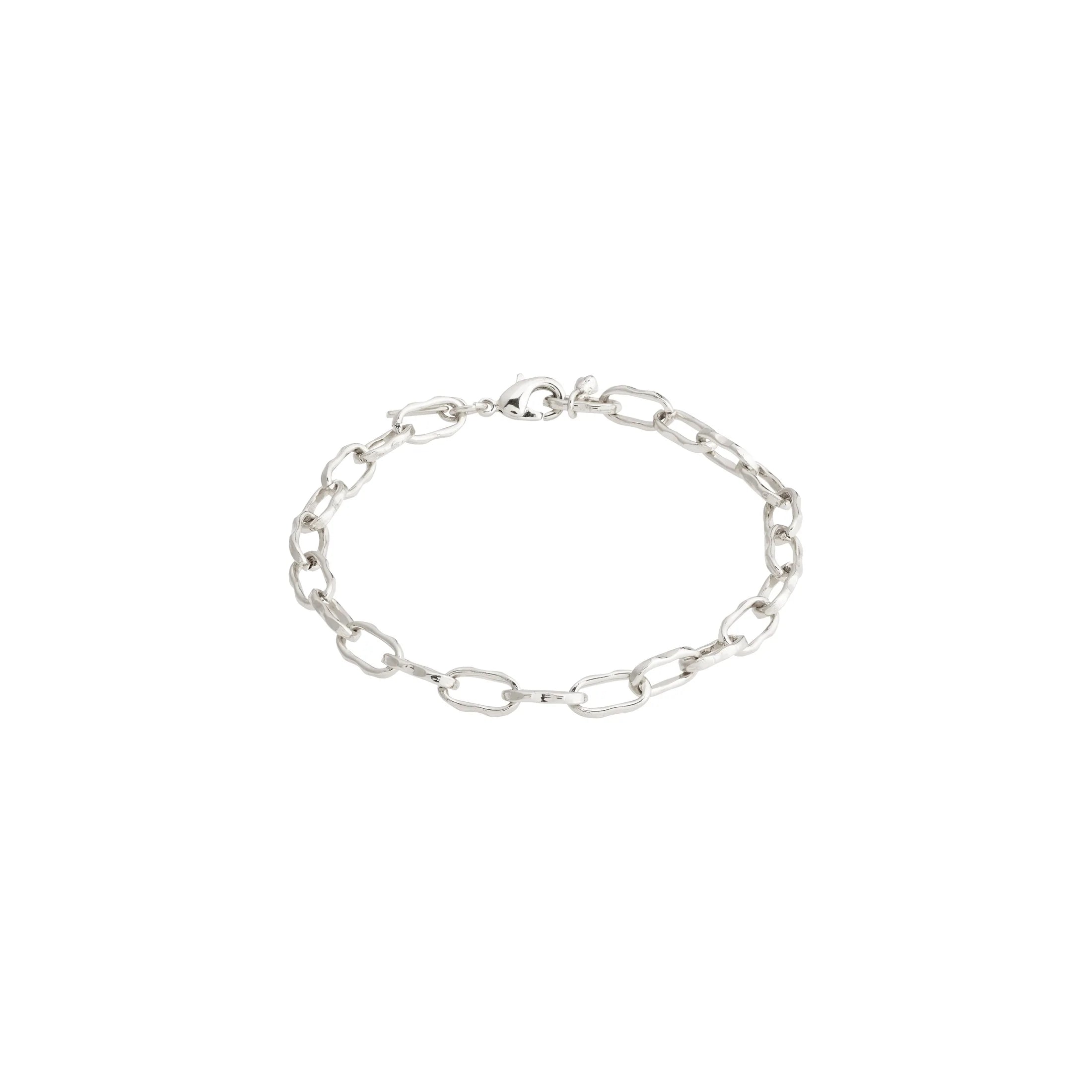 Ladies Everyday Bracelets -Pause Silver Plated Bracelet