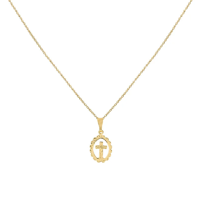 Ladies Necklaces for Entrepreneurs-DELICATE CROSS NECKLACE