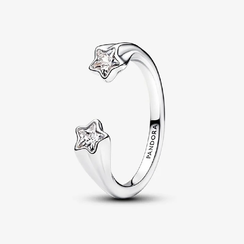 Luxury Statement Rings -PANDORA : Shooting Stars Open Ring