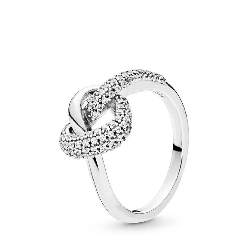 Ethnic Style Rings -PANDORA : Knotted Heart Ring