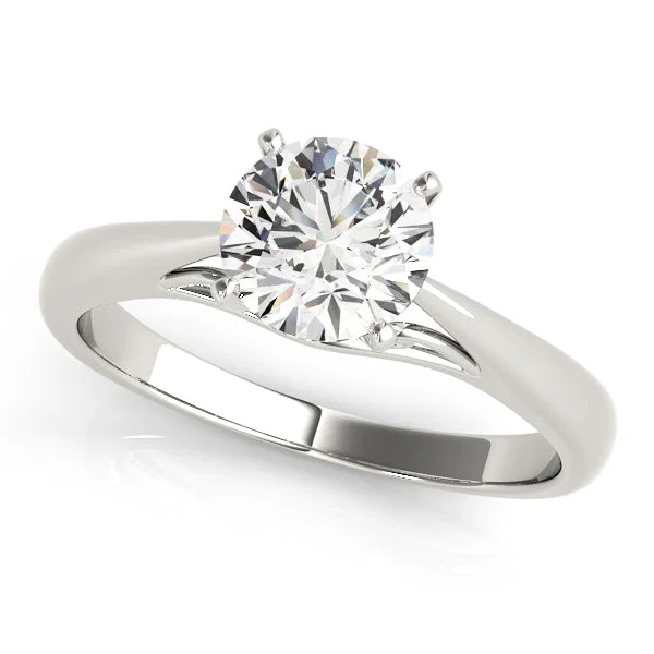 Radiant Cut Engagement Rings -14k Solitaire (peg head) Engagement Ring