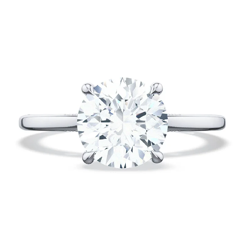 Peace Engagement Rings -Simply TACORI | Round Solitaire Engagement Ring 268215rd75