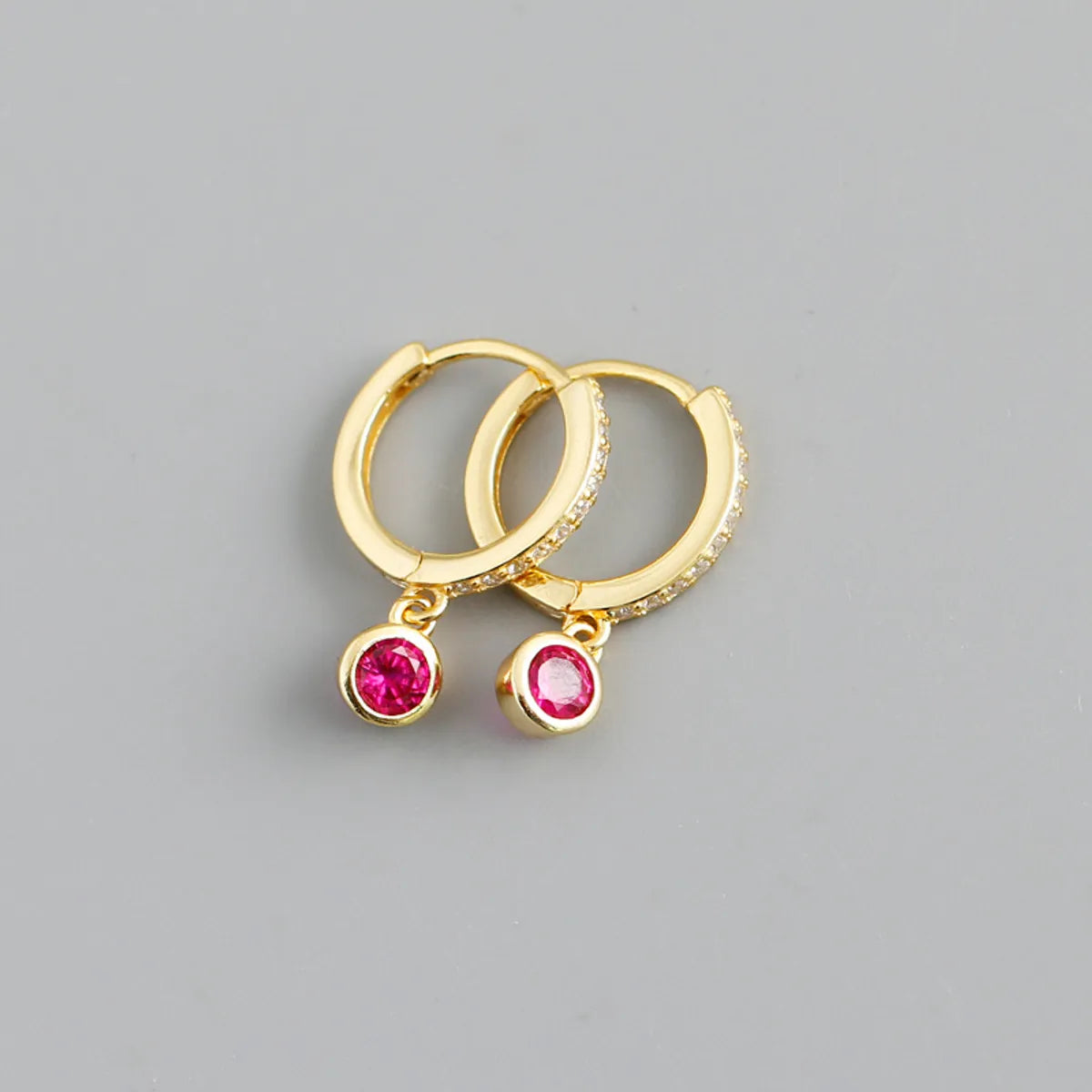 Rose Red Stone (Gold)