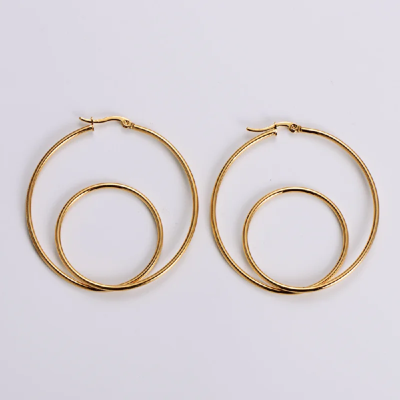 [Earrings] Size round Earrings