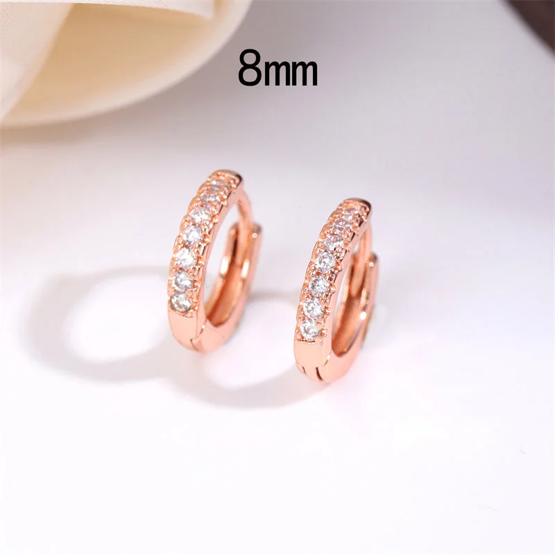 Rose Gold Inner Diameter 8mm