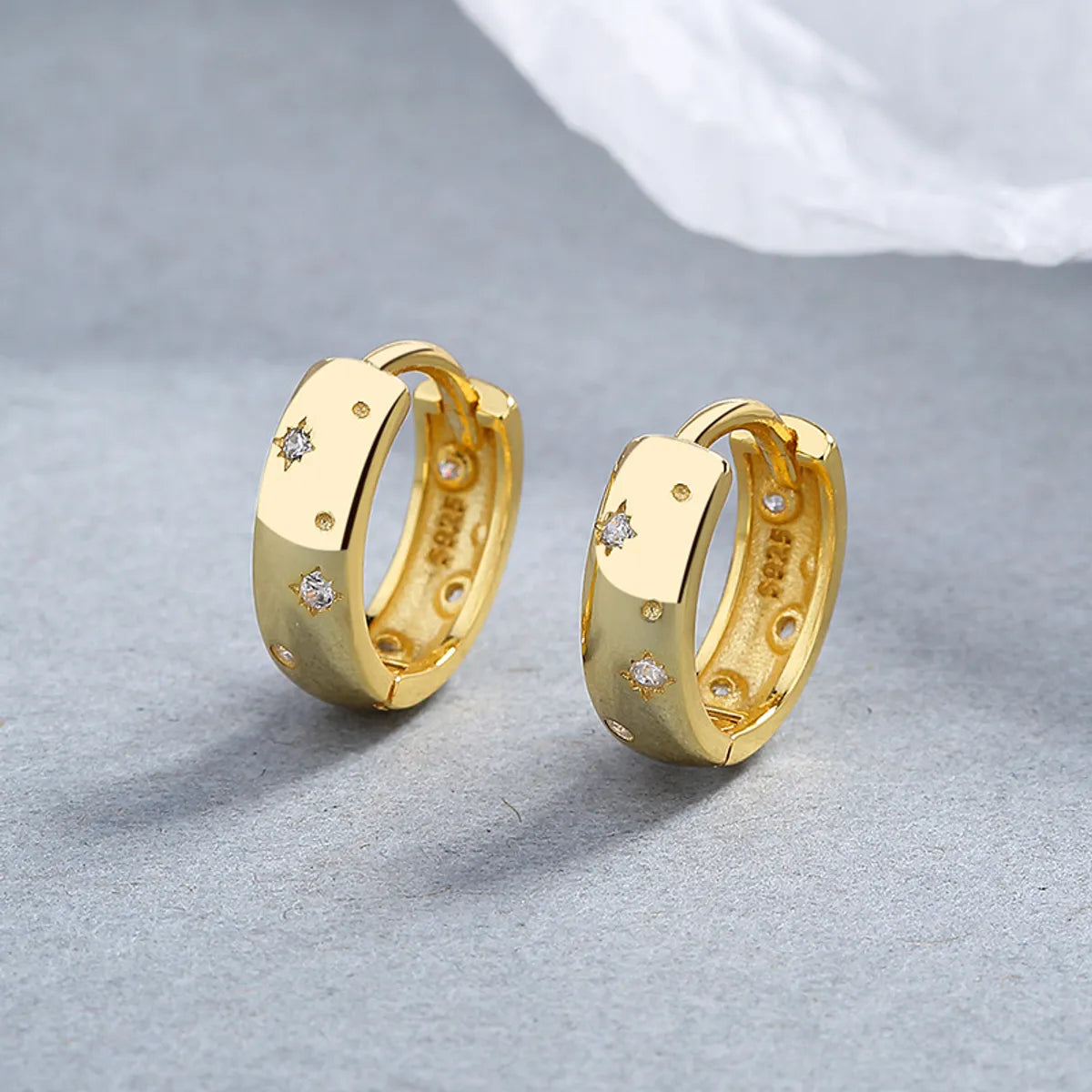 Yellow Gold/Pair