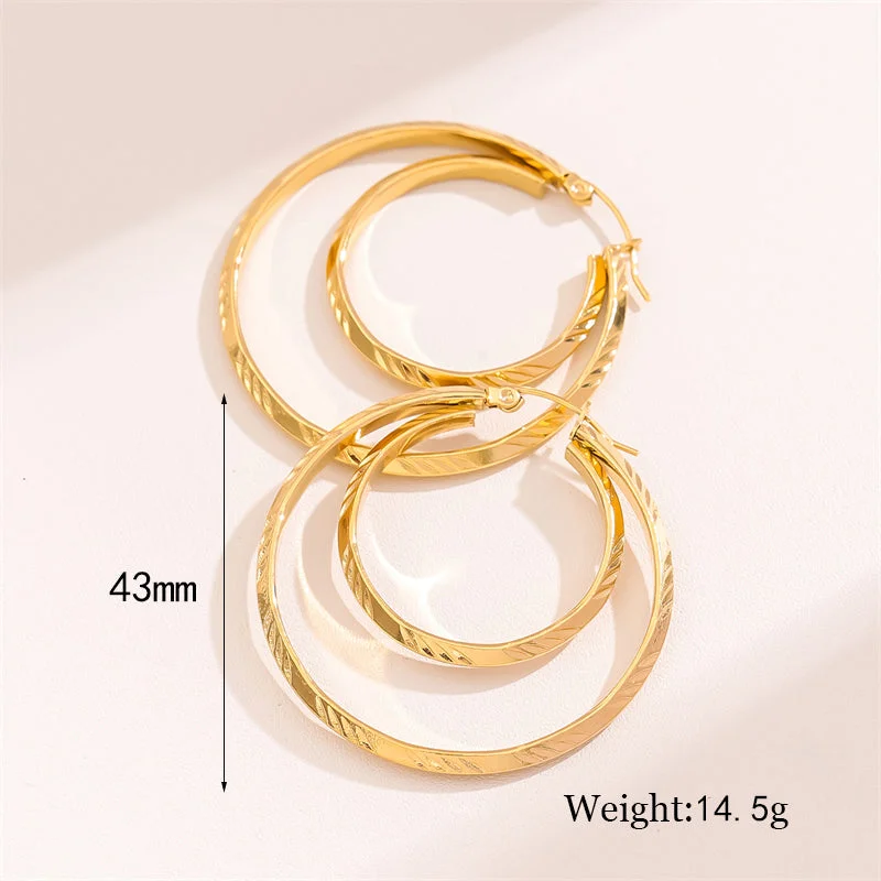 Double Hoop Earrings