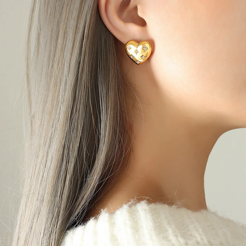 F275-Gold Earrings