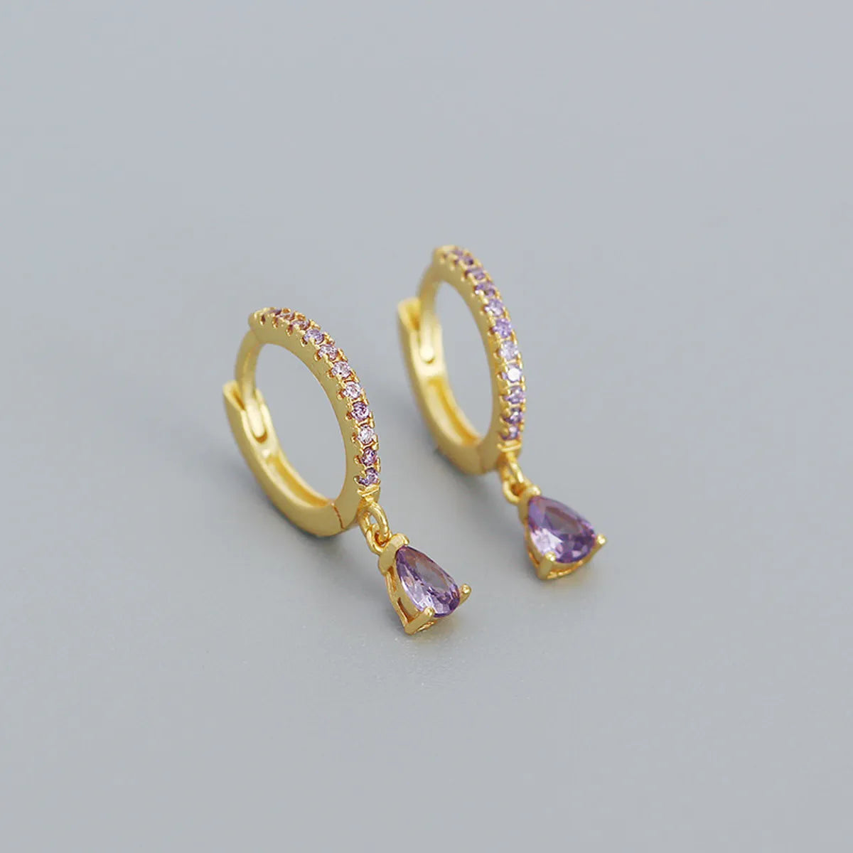 Yellow Gold (Purple Stone)